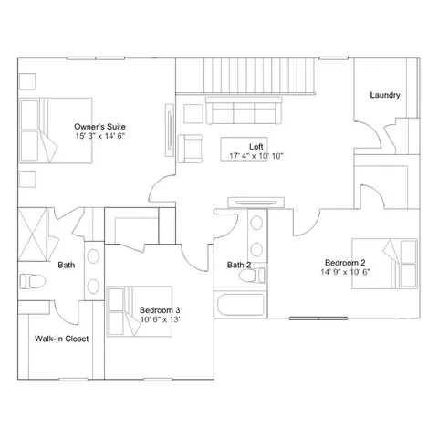 Floorplan - 800 Sparano Loop, York, SC 29745 photo 1 of 2