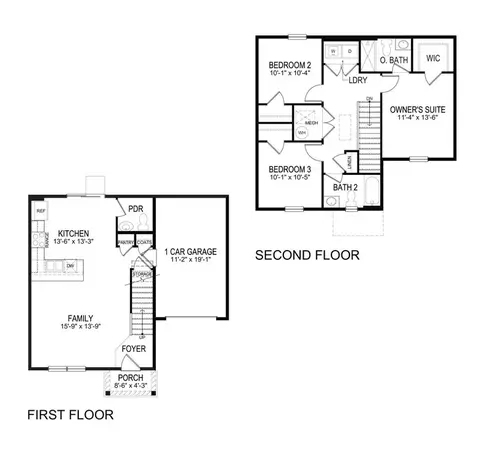 Floorplan - Fuchsia Dr., Chester, VA 23237 photo 1 of 1
