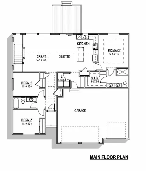 Floorplan - Fairfield Dr, Ankeny, IA 50023 photo 1 of 2