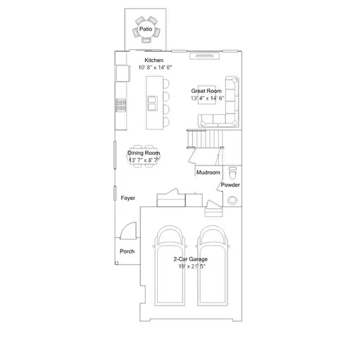 Floorplan - 3476 Trails End Cir, Eagan, MN 55123 photo 3 of 6