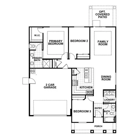 Floorplan - 2684 Wesley Way, Chico, CA 95973 photo 1 of 1