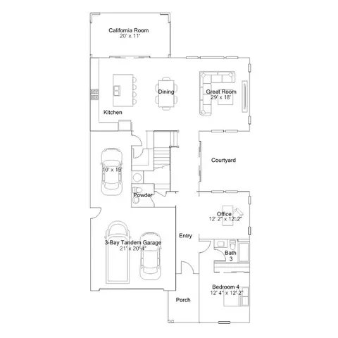 Floorplan - 167 Mellano Way, Oceanside, CA 92057 photo 1 of 2