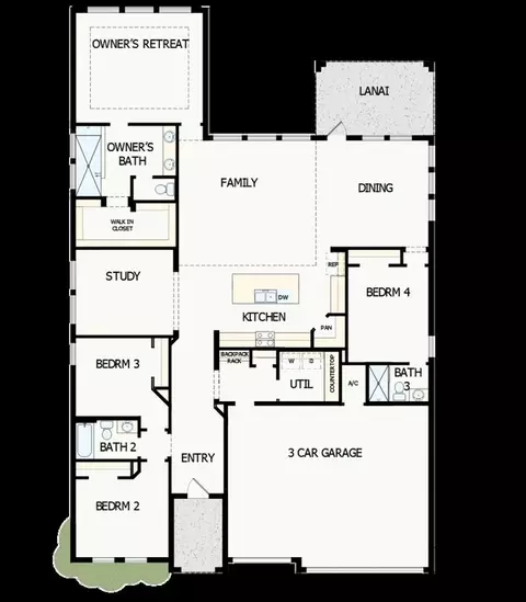 Floorplan - 18172 Foxtail Loop, Venice, FL 34293 photo 1 of 1
