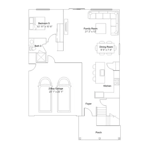 Floorplan - 16656 Barnett St, Lathrop, CA 95330 photo 1 of 2