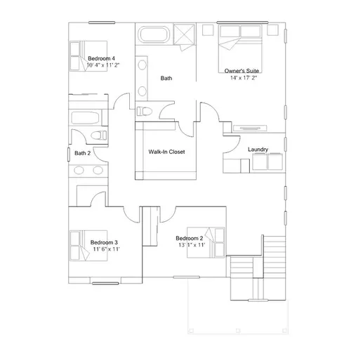 Floorplan - 16656 Barnett St, Lathrop, CA 95330 photo 2 of 2