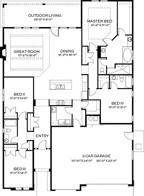 Floorplan - N Mcleod Way, Eagle, ID 83714 photo 1 of 1