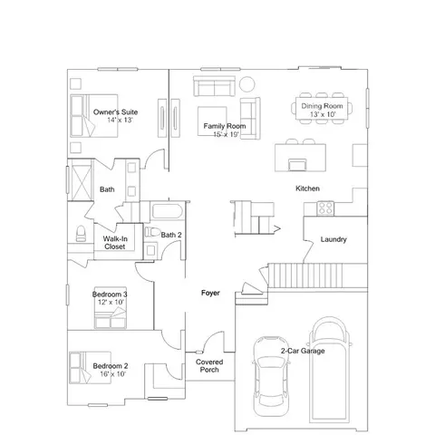 Floorplan - 15026 S Darr Dr, Plainfield, IL 60544 photo 1 of 2