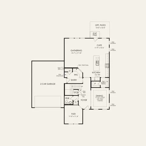 Floorplan - 3810 Pee Dee St, Monroe, NC 28110 photo 1 of 3