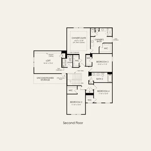 Floorplan - 3810 Pee Dee St, Monroe, NC 28110 photo 2 of 3