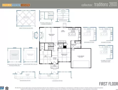 Floorplan - Postern Dr., Caledonia, MI 49316 photo 1 of 4