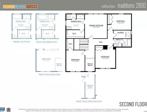 Floorplan - Postern Dr., Caledonia, MI 49316 photo 2 of 4