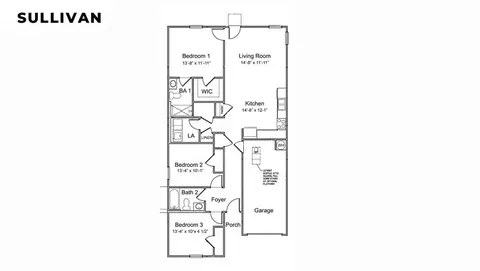 Floorplan - 176 William Clark Blvd, Santee, SC 29142 photo 1 of 1