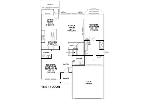 Floorplan - 7304 Poplar Dr, Argyle, TX 76226 photo 1 of 4