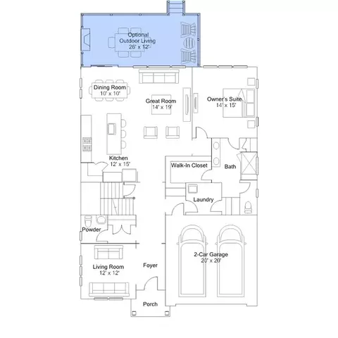 Floorplan - 2693 Marsh Elder Dr, Cambridge, MD 21613 photo 4 of 6