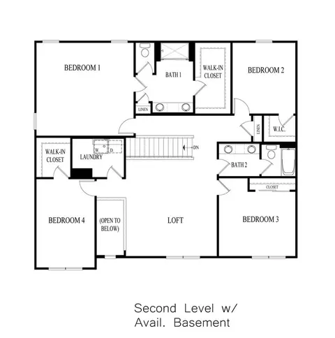 Floorplan - 1226 Tiger Lily Dr, Bartlett, IL 60103 photo 3 of 3
