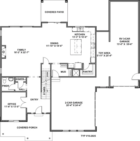 Floorplan - 718 N 1600 E, Salem, UT 84653 photo 1 of 3