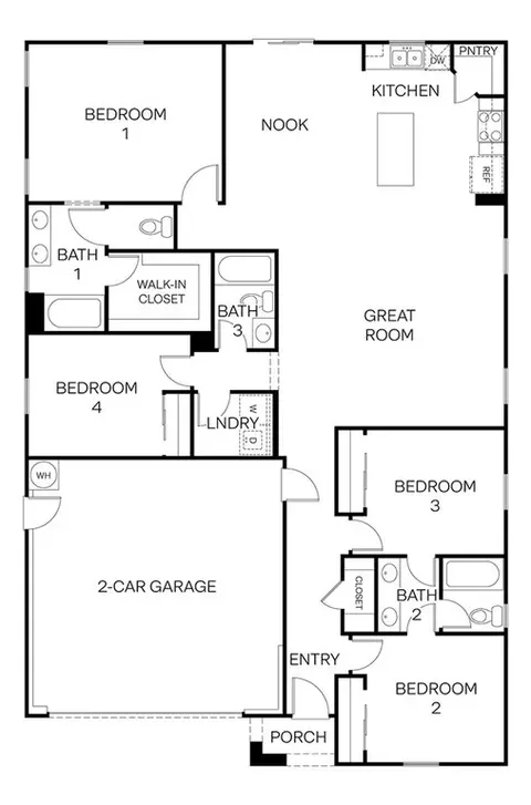 Floorplan - 4727 Alexandra Ct, Merced, CA 95348 photo 1 of 1