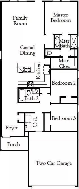Floorplan - 12048 Moonlight Path Dr, Conroe, TX 77304 photo 1 of 1