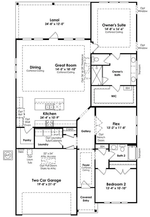 Floorplan - 4006 Cresswind Blvd, Monroe, NC 28110 photo 1 of 1