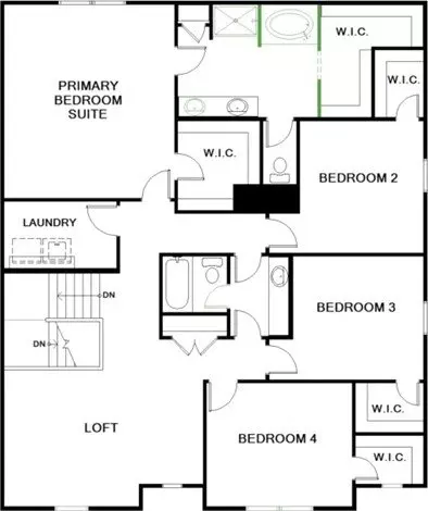 Floorplan - 5041 Schaefer Ln, Floyds Knobs, IN 47119 photo 1 of 2