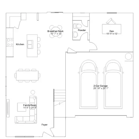 Floorplan - 126 Primrose St, King, NC 27021 photo 1 of 3