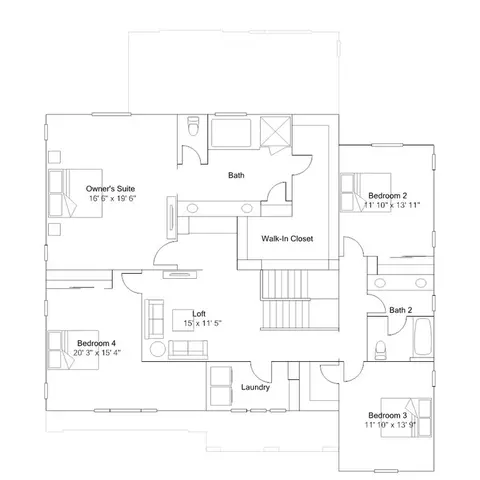 Floorplan - 2865 Chauncy St, Tracy, CA 95377 photo 2 of 2