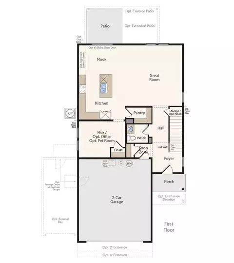 Floorplan - 3548 E Jared St, Kuna, ID 83634 photo 1 of 3