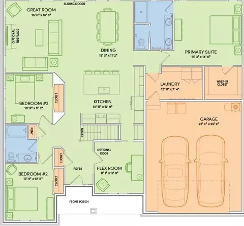 Floorplan - 940 S High Point Rd, Madison, WI 53719 photo 1 of 1