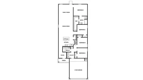 Floorplan - Model Coming Soon, Lytle, TX 78052 photo 1 of 1