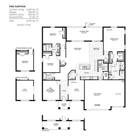 Floorplan - 13524 Spring Hill Dr, Spring Hill, FL 34609 photo 1 of 1