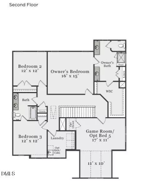 Floorplan - 1108 Prominence Dr, Durham, NC 27712 photo 2 of 2