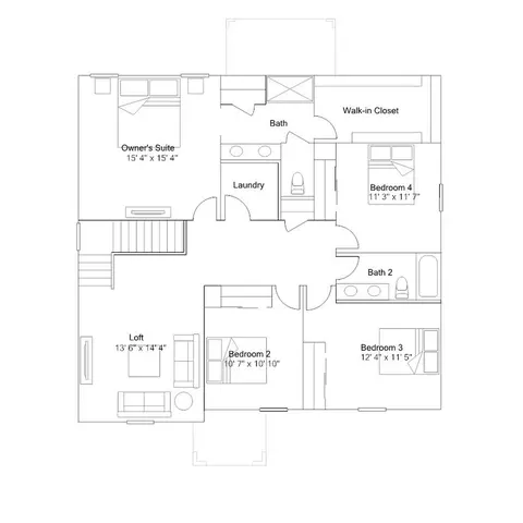 Floorplan - 9544 W Mitchell Dr, Phoenix, AZ 85037 photo 2 of 2