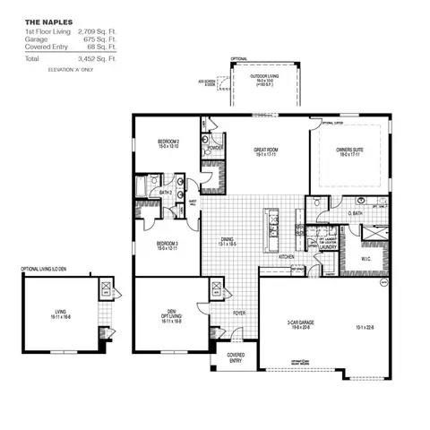Floorplan - 312 Marion Oaks Ln, Ocala, FL 34473 photo 1 of 1