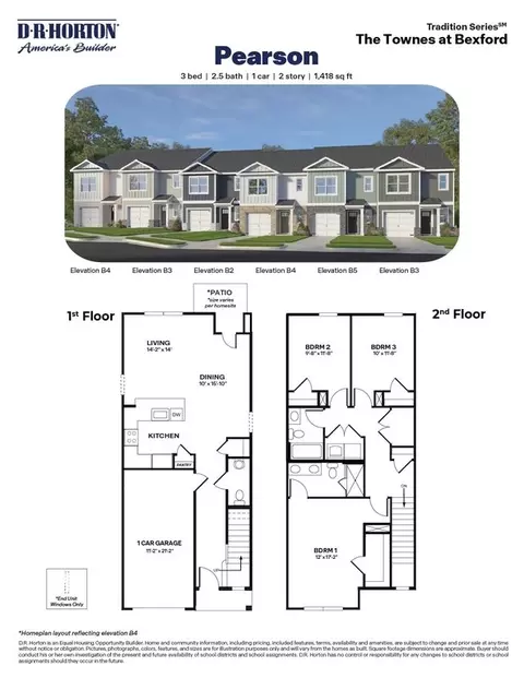 Floorplan - 5004 Red Blush Way, Willow Spring, NC 27592 photo 1 of 1