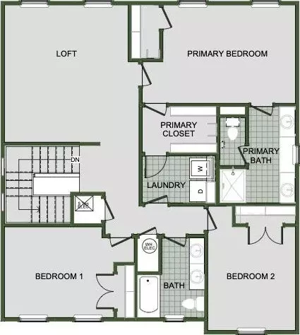 Floorplan - Vaughn Road, Centerton, AR 72719 photo 2 of 4