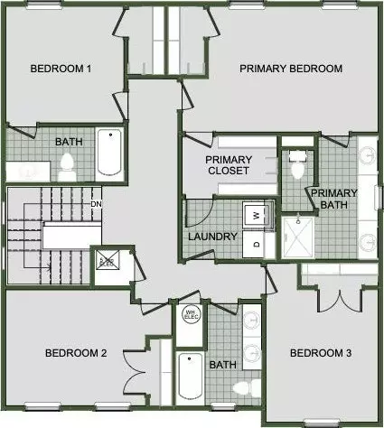 Floorplan - Vaughn Road, Centerton, AR 72719 photo 3 of 4