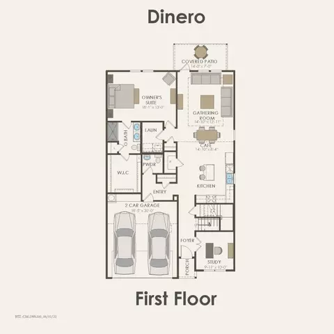 Floorplan - Corymbia Drive, Terrell, TX 75160 photo 1 of 2