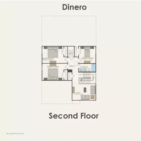 Floorplan - Corymbia Drive, Terrell, TX 75160 photo 2 of 2