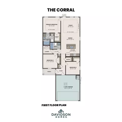 Floorplan - 13307 Audrey Hbr, Von Ormy, TX 78073 photo 1 of 2