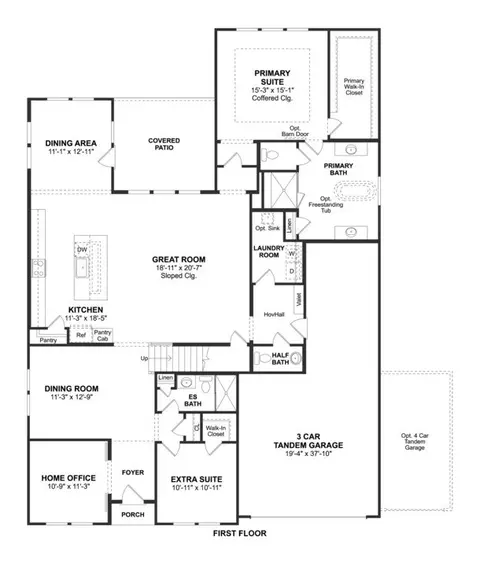 Floorplan - 11441 Wulstone Rd, Haslet, TX 76052 photo 1 of 2