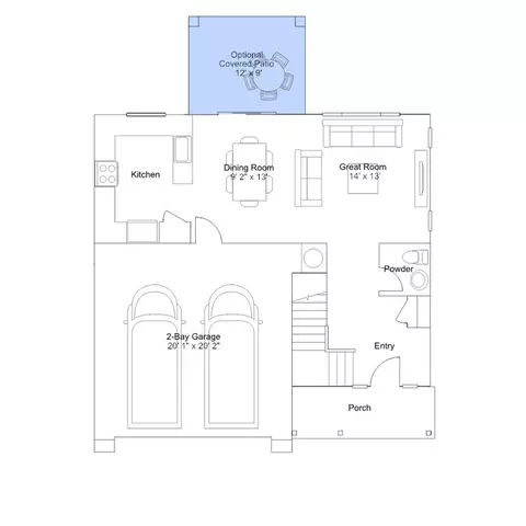 Floorplan - 3545 Miraleste Way, Sacramento, CA 95835 photo 2 of 3