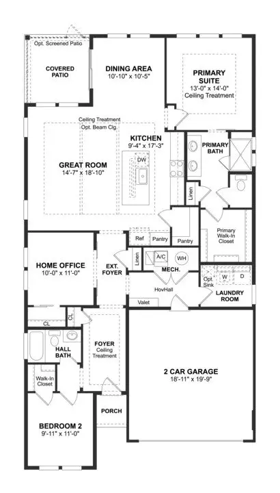 Floorplan - 131 Flycatcher Way, Chester, MD 21619 photo 1 of 1