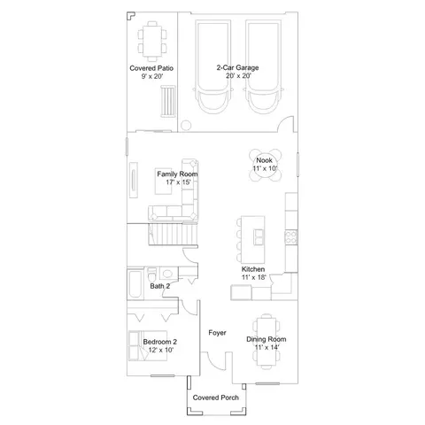 Floorplan - 3178 Mindfullness Dr, Clermont, FL 34714 photo 1 of 2
