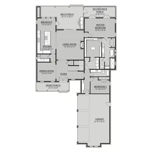 Floorplan - 25 W Perseverance Pt, Freeport, FL 32439 photo 1 of 2