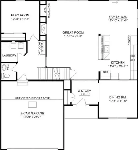 Floorplan - 200 Shyla Ct, Monroe, OH 45050 photo 1 of 3