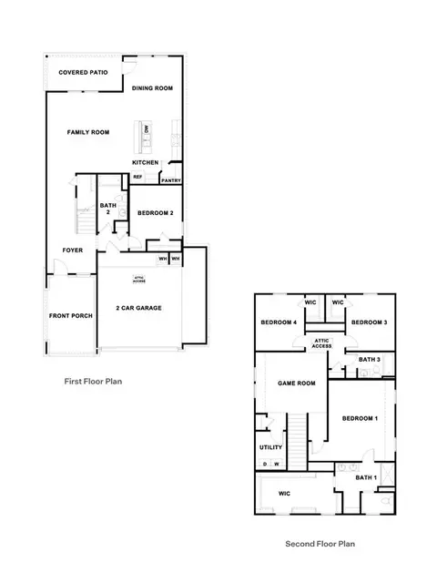 Floorplan - 430 Denali Dr, Kyle, TX 78640 photo 1 of 1