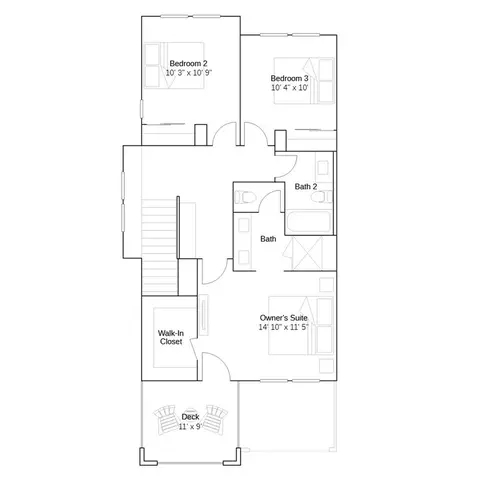 Floorplan - 902 Tamper Ct, San Ramon, CA 94583 photo 3 of 3