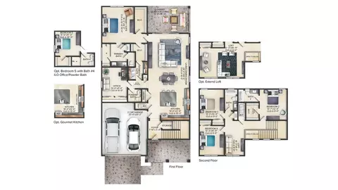 Floorplan - 2856 Willowseed Ln, Saint Cloud, FL 34772 photo 1 of 1