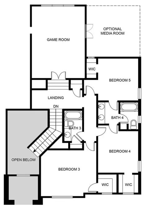 Floorplan - 101 Lantern Ridge Dr, Aledo, TX 76008 photo 2 of 2