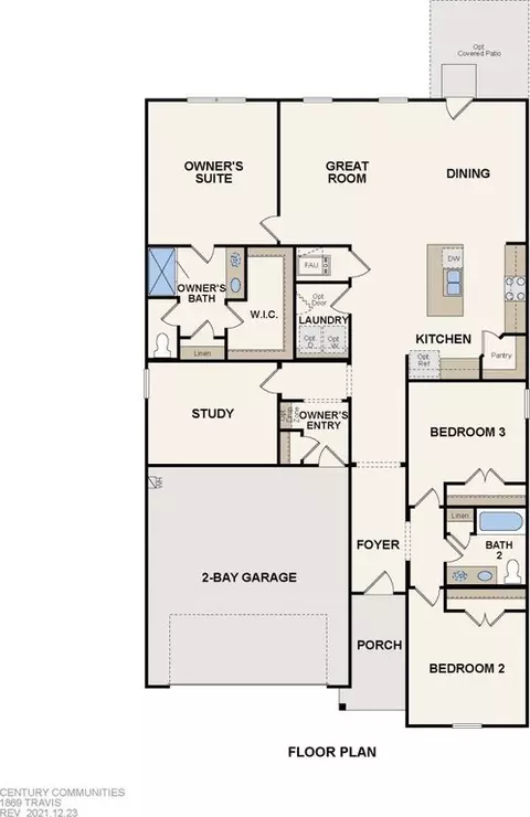 Floorplan - 16768 Needlepoint Dr, Conroe, TX 77302 photo 1 of 2